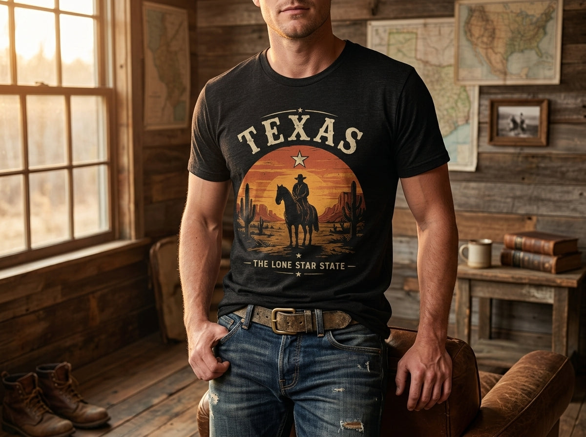 Lone Star Sunset Tee