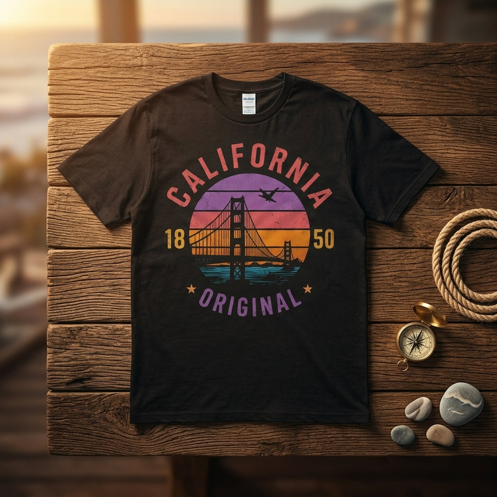 Golden Gate Retro Tee
